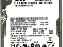 WD800BEVE-RFB  ST98823A